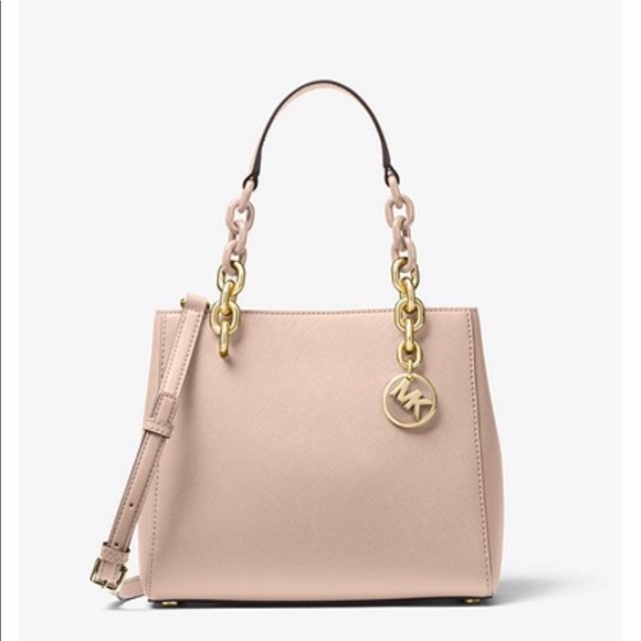 Michael Kors Handbags - Michael Kors Cynthia Leather Satchel